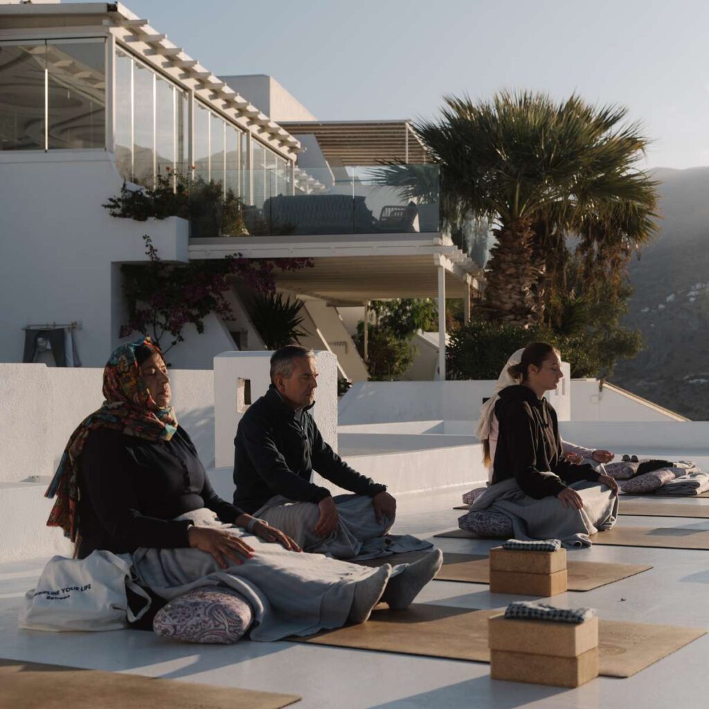 Retreat meditation